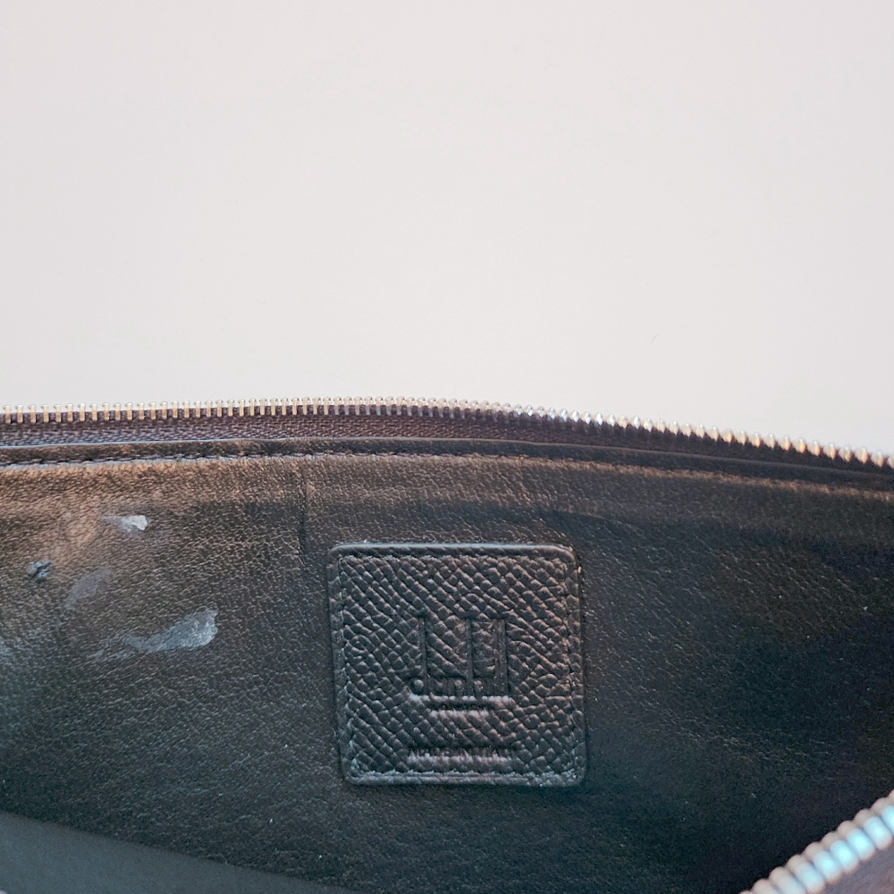 DUNHILL Mens Clutch Zip Pouch - Picture 3 of 8